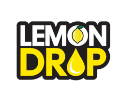 Lemon Drop logo with yellow colors